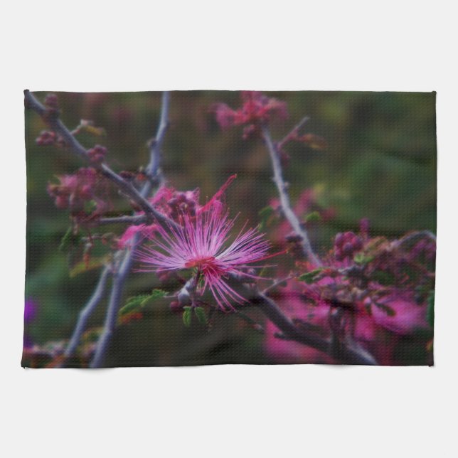 Rosa Fairy duster Kökshandduk (Horisontell)