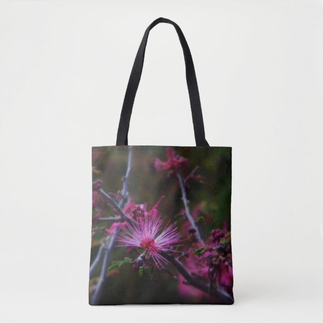 Rosa Fairy duster Tygkasse (Framsida)