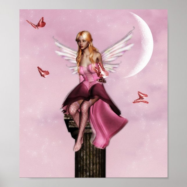 Rosa Fairy fantasy Poster (Framsidan)