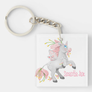 Rosa Fairy Flower Unicorn