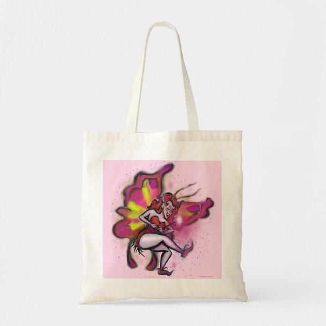 Rosa Fairy Tygkasse (Framsidan)