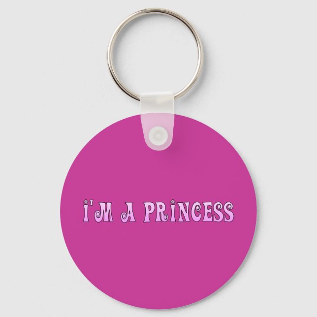 ROSA FAIRYTALE IM A PRINCESS SAYYMENT COMMENT ATTI NYCKELRING (Framsida)