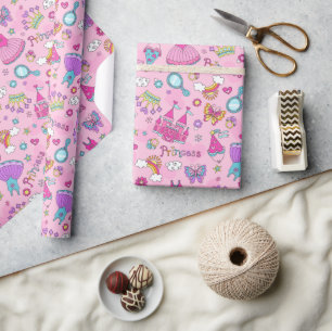 Rosa Fairytale Princess Party Presentpapper