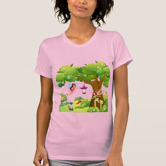 Rosa Fairytopia T-Shirt (Framsida)