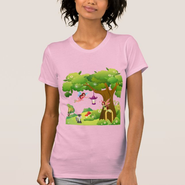 Rosa Fairytopia T-Shirt (Framsida)