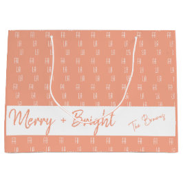 Rosa Falala med Personlig Namn Gift Bag