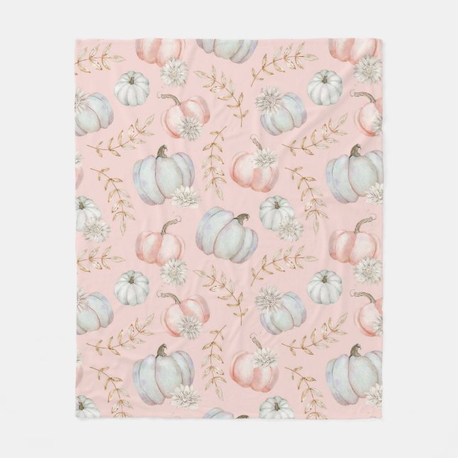 Rosa Fall Coquette Blanket Fleecefilt (Framsidan)