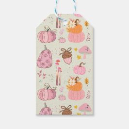 Rosa Fall Presentetikett