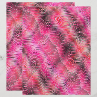 Rosa falskt ormskinnsscrapbookingpapper 2-sidig si