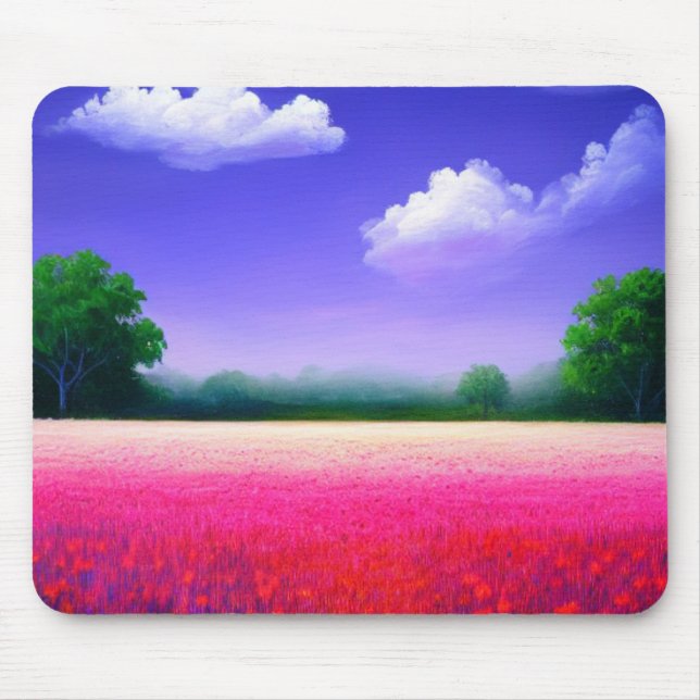 Rosa Fält Mousepad Musmatta (Framsidan)
