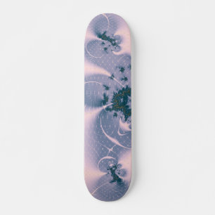 Rosa fantasi skateboard bräda 19,5 cm