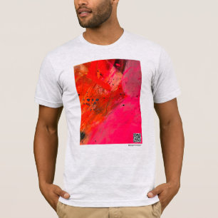 Rosa fantasin t shirt