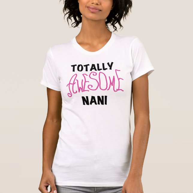 Rosa Fantastisk Nani T-shirts och gåvor (Framsida)