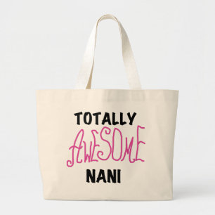 Rosa Fantastisk Nani T-shirts och gåvor Jumbo Tygkasse