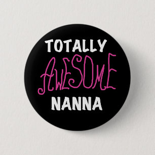 Rosa Fantastisk Nanna T-shirts och presenter Knapp