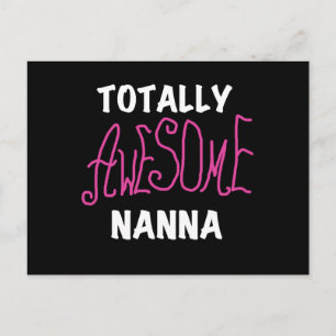 Rosa Fantastisk Nanna T-shirts och presenter Vykort