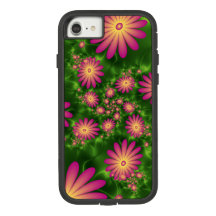 Rosa Fantasy Flowers Modern Abstrakt Fractal Art