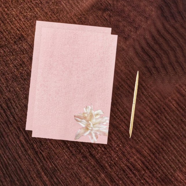 Rosa Fantasy Lily Brevpapper (Pretty stationery paper, to write those special letters, to your loved ones!)