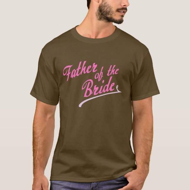 Rosa Far i Bride Tee Shirt (Framsida)
