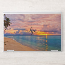 Rosa färg himmel och blåhav,