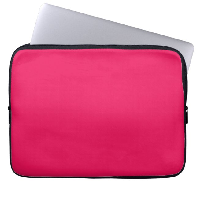 Rosa färg laptop fodral (Framsidan)