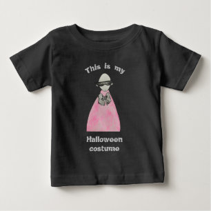 Rosa färg, solglasögon och båge T-Shirt