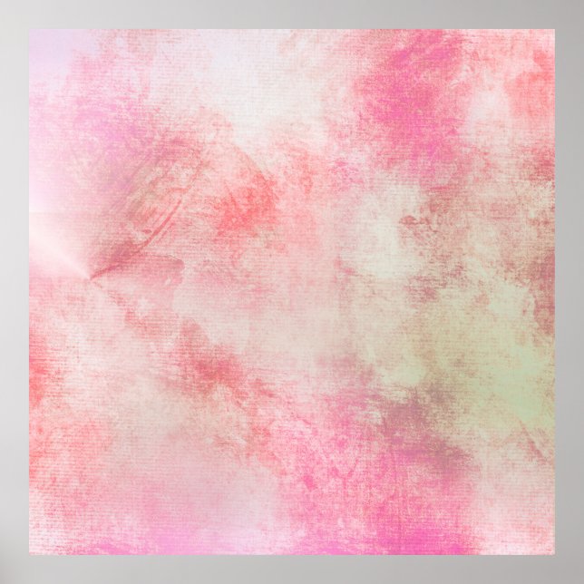 Rosa - färgad bakgrund poster (Framsidan)