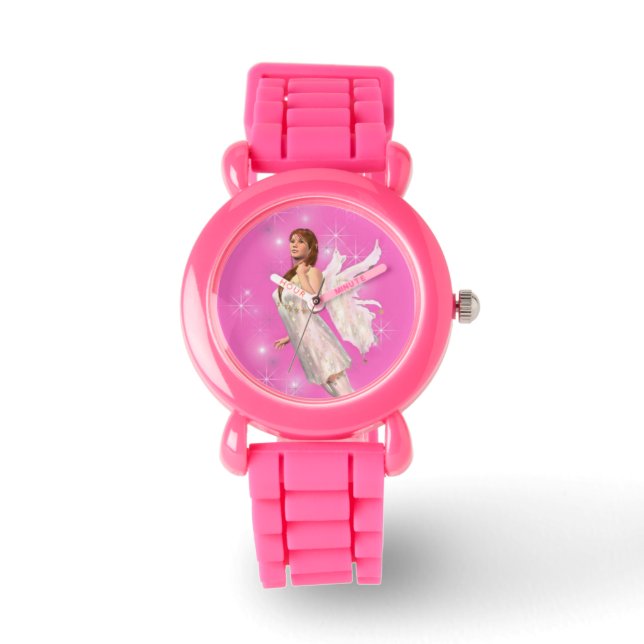 Rosa Fariy Girl Armbandsur (Framsida)