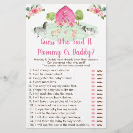 Rosa Farm Blommigt gissar vem som sa att det var s