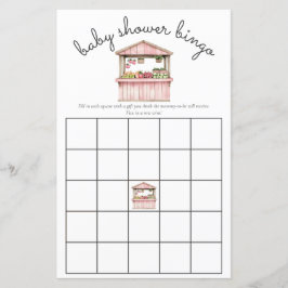 Rosa Farmers Market Flicka Shower Bingo Game