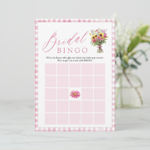 Rosa färsk av Möhippan Bingo Game Inbjudningar