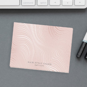 Rosa Faux Ro Guld Classy Glam Hairstylist Post-it Block
