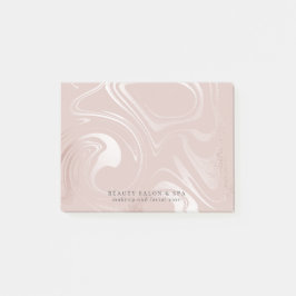  Rosa Faux Ro Guld Glam Makeup Artist Post-it Block