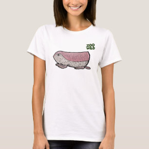 Rosa felik bältdjur t shirt