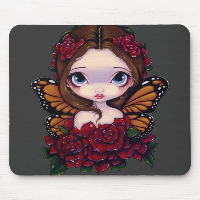"Rosa felika" Mousepad Musmatta (Framsidan)