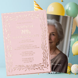  Rosa Feminin 70:e Anpassningsbarna Surprise Birth