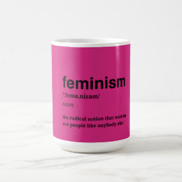 Rosa Feminist Kaffemugg