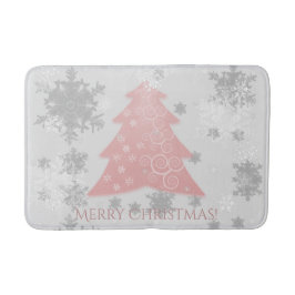Rosa Festive Julgran Bath Mat Badrumsmatta