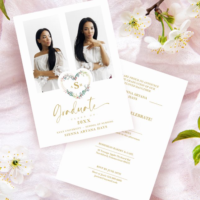 Rosa Finare Student Romantic Blommigt Heart 2 Foto (Skapare uppladdad)