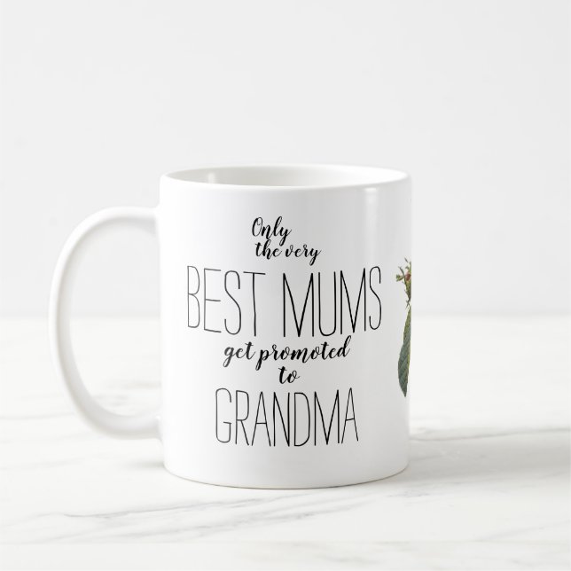 Rosa Fine art ro gravid annonsering Kaffemugg (Vänster)