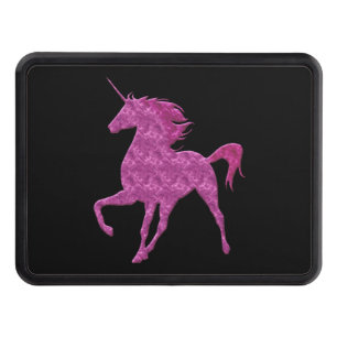 Rosa Fire Unicorn Dragkroksskydd