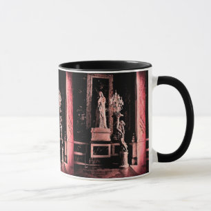 Rosa Fisheye Versailles Statue Mugg