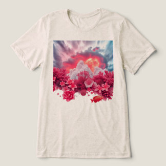Rosa fisk t shirt