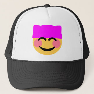 rosa fitta hat emoji keps