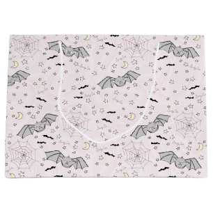 Rosa Fladdermus Spooky Cute Flicka