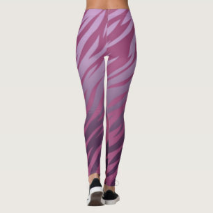 Rosa Flamfjädrar Leggings