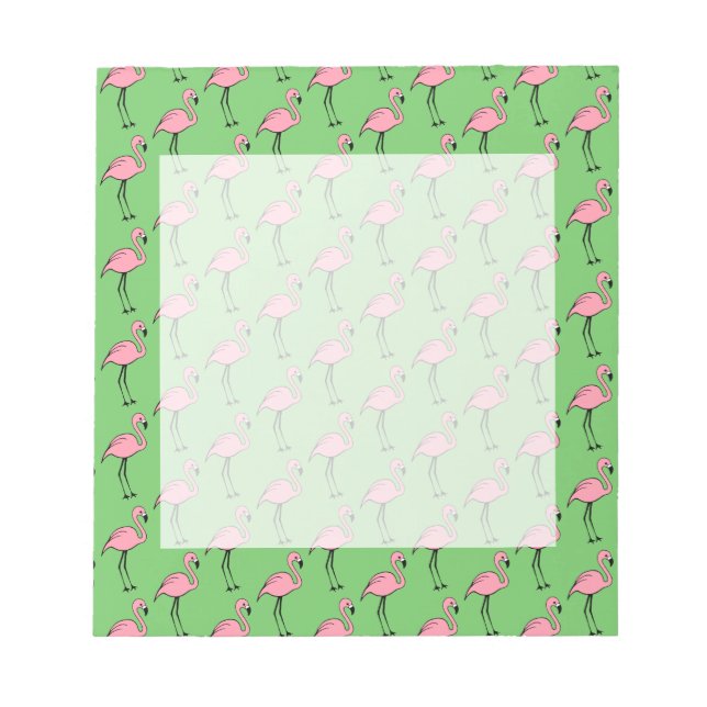 Rosa Flamingo Anteckningsblock Gift (Framsida)