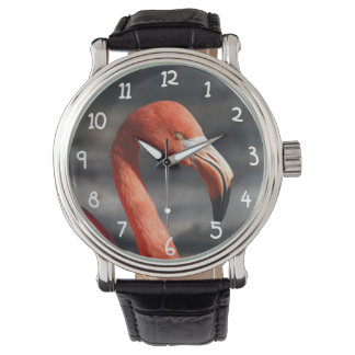 Rosa Flamingo Armbandsur