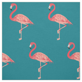 Rosa Flamingo Art Fabric Tyg