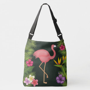Rosa Flamingo Axelväska